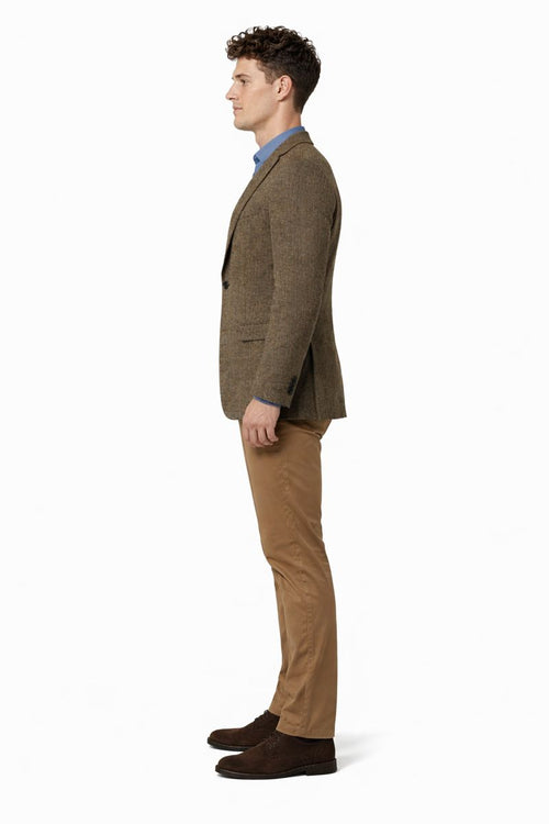 Mens Harris Tweed Jacket in Green-New Designer Collection