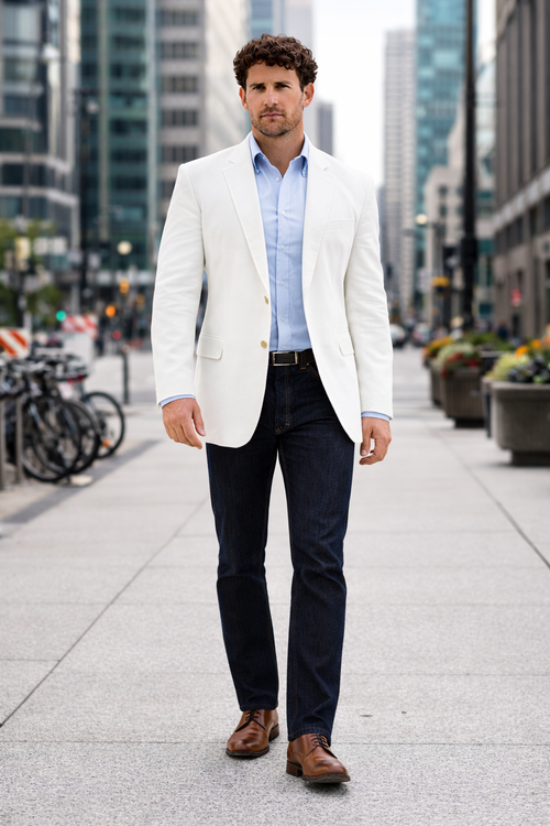 Mens Linen Blazer Big And Tall-New Designer Collection