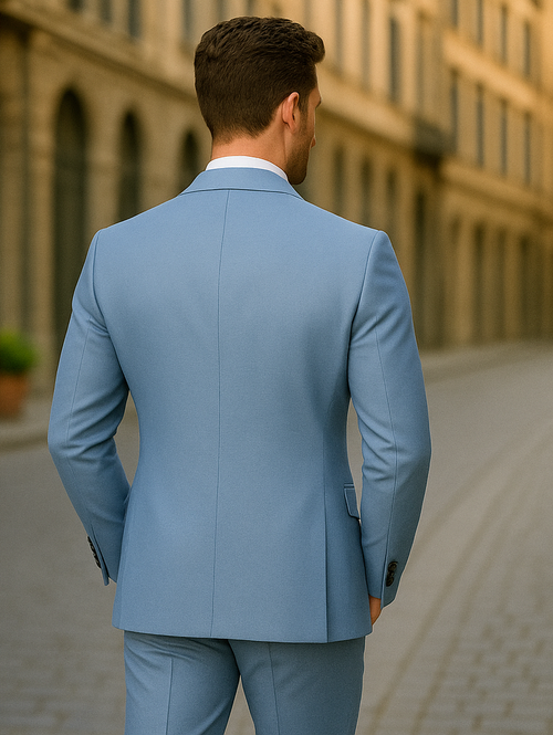 Mens Pink Linen Suit - Summer Suit Pink Seersucker Suits