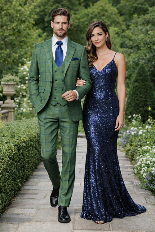Rossi Man Max RM1841 β Men's Slim Fit 3-Piece Suit for Men