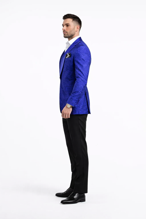 Mens Royal Blue Prom Tuxedo - Blue Prom Suit For Men - Blue Homecoming Tuxedo - Royal Blue