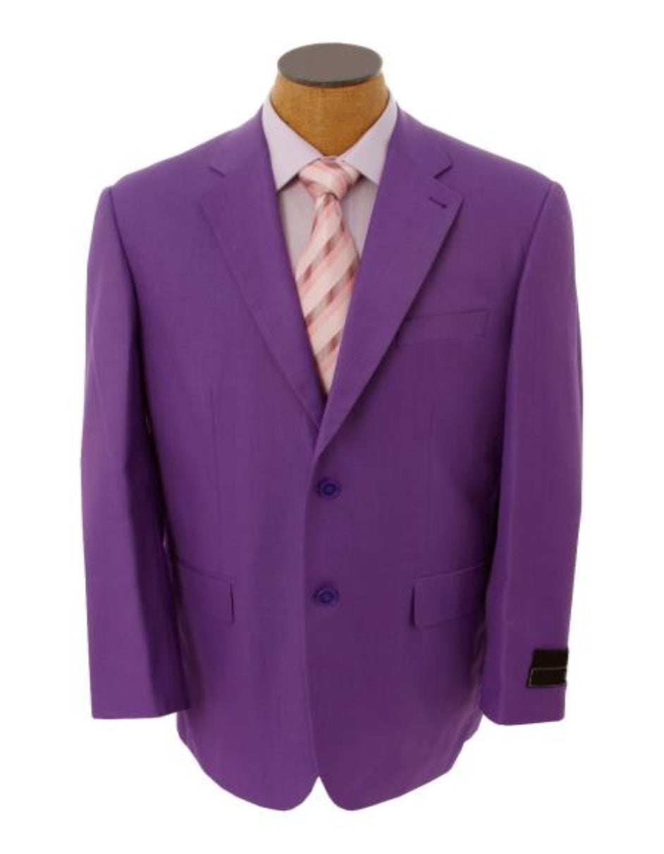 Wholesale Mens Jackets - Wholesale Blazer - Purple Lavender Blazer - 52 Long