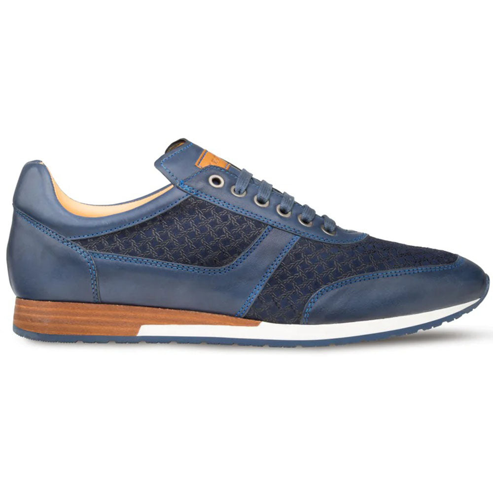 Mezlan Maxim Calfskin Sneakers Blue (9463)