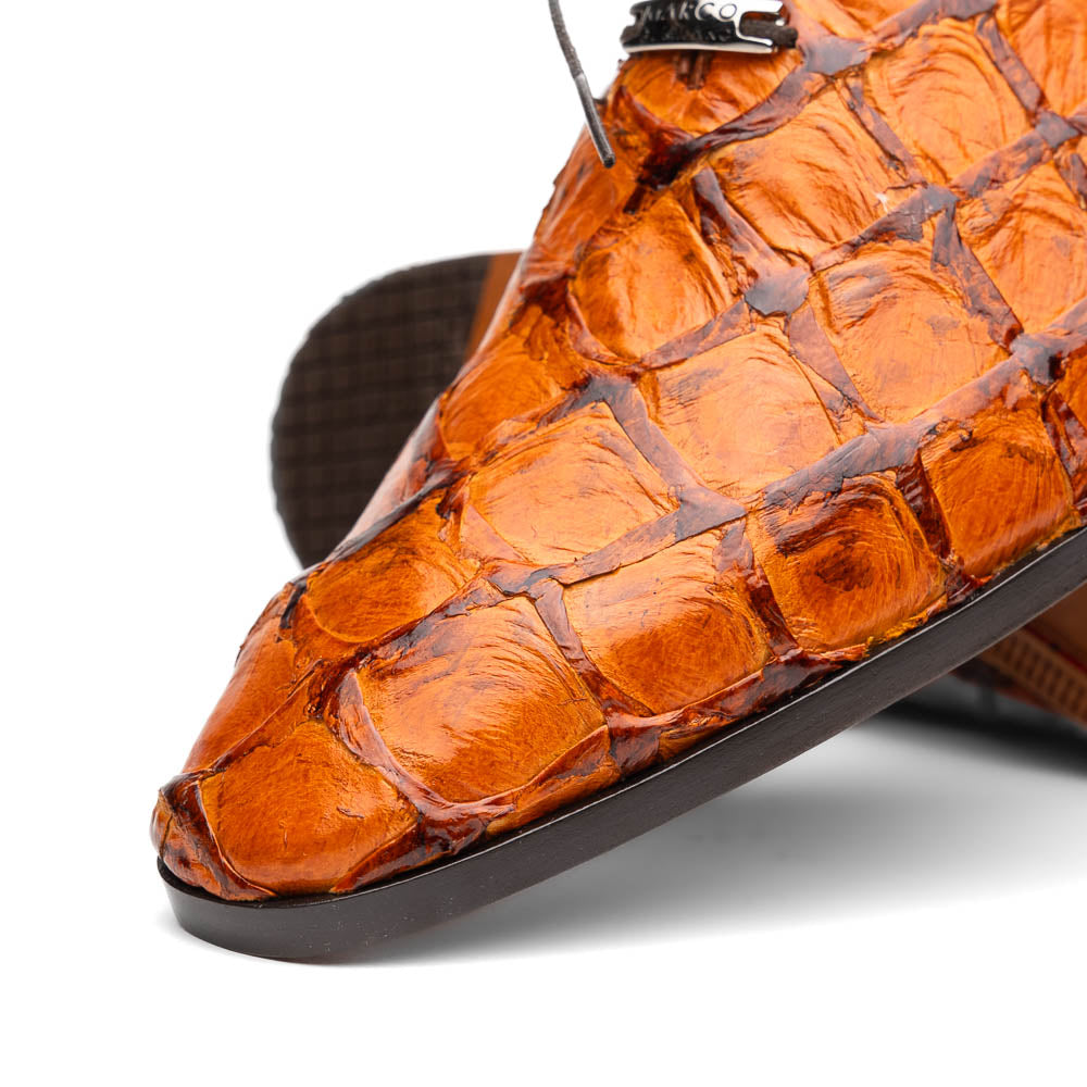 Marco Di Milano Olivieri Brandy Pirarucu Dress Shoe Oxfords - 8