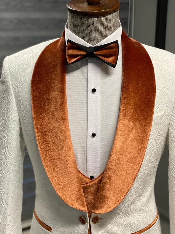 Vibrant Elegance A Spectrum of Orange and White Tuxedo Styles and Brands