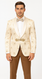 Perfect for Wedding & Prom 2025 – Men’s Formal Nude Cream Blazer