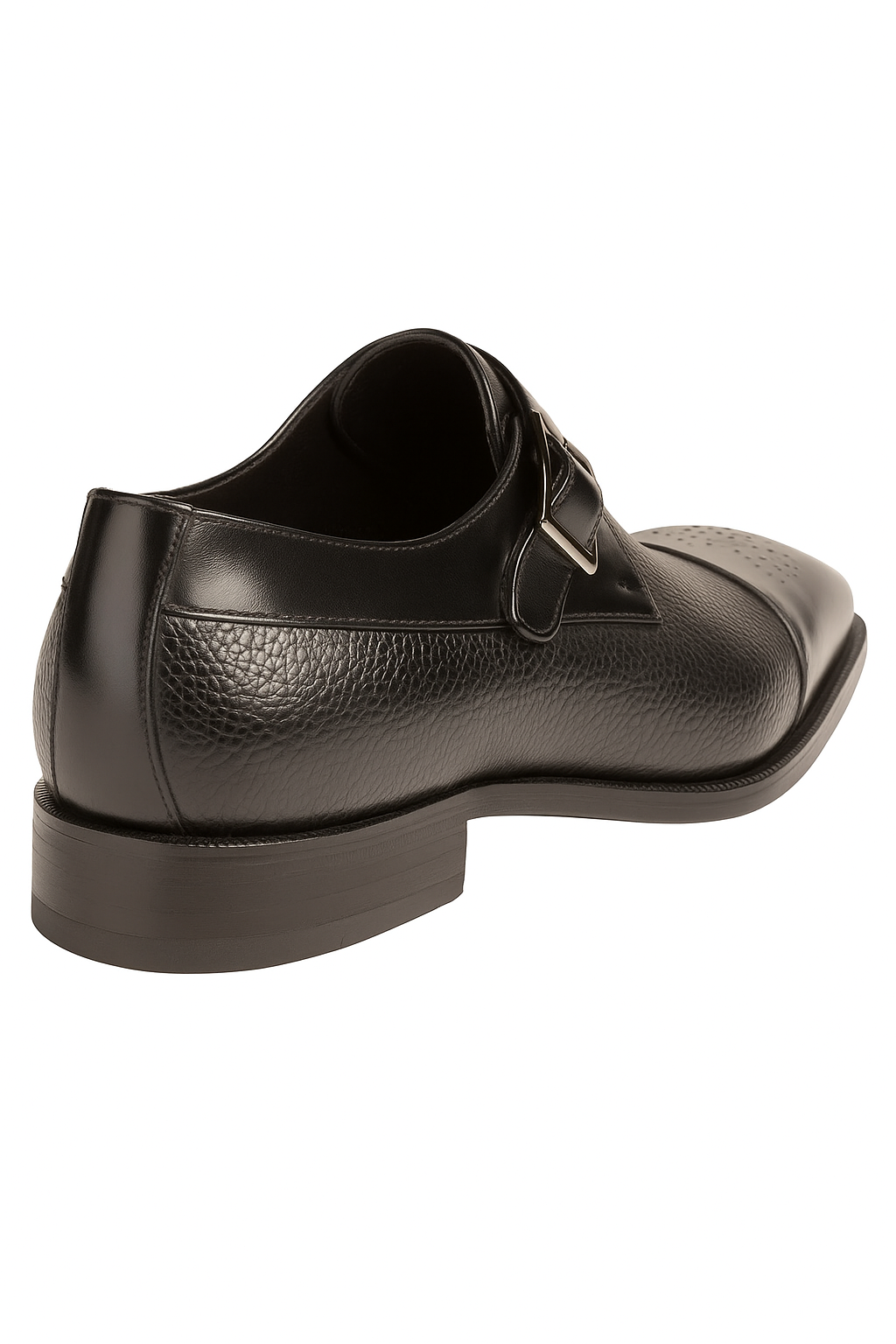 Phoenix Black Genuine Deerskin Monkstraps by Mezlan - New Arrival - 8