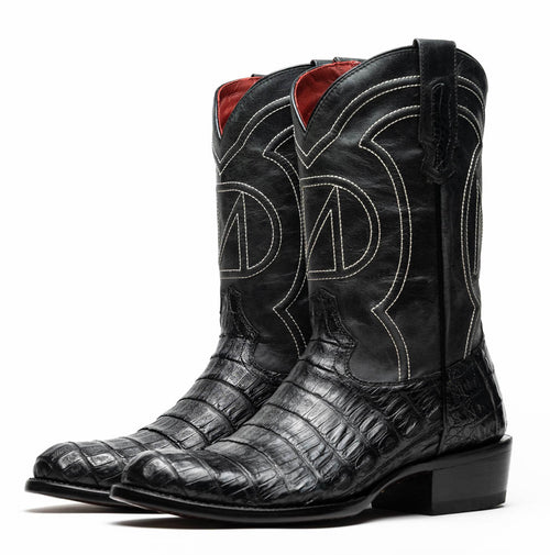 Marco_Di_Milano Phoenix Black Luxury Leather Shoe