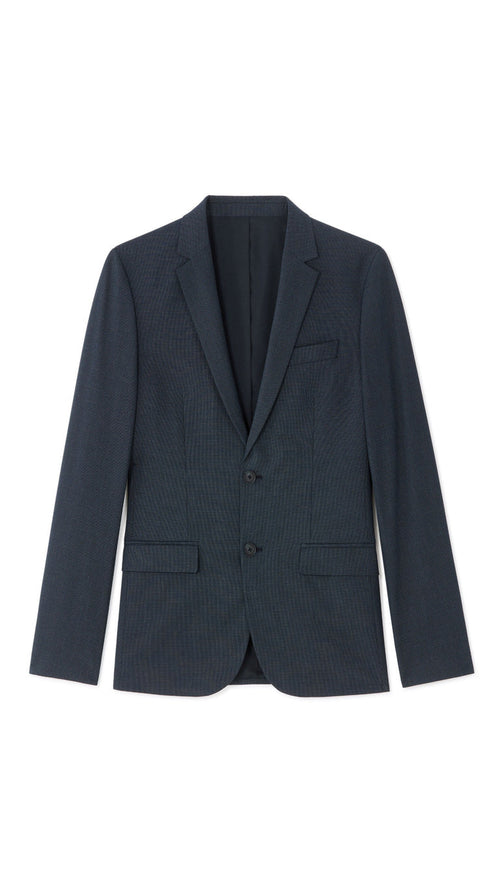 Slim Fit Bi-Stretch Suit Jacket - Navy Fant
