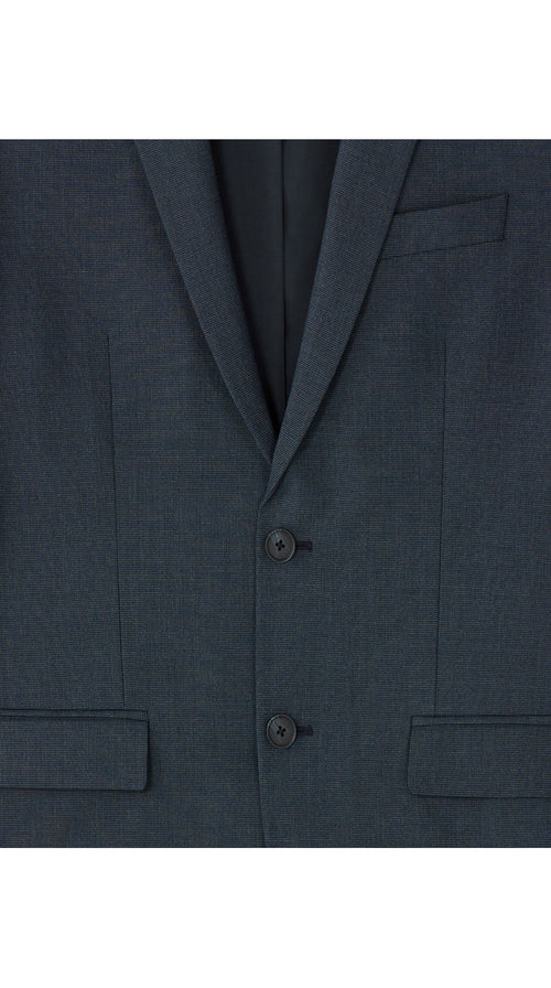 Slim Fit Bi-Stretch Suit Jacket - Navy Fant
