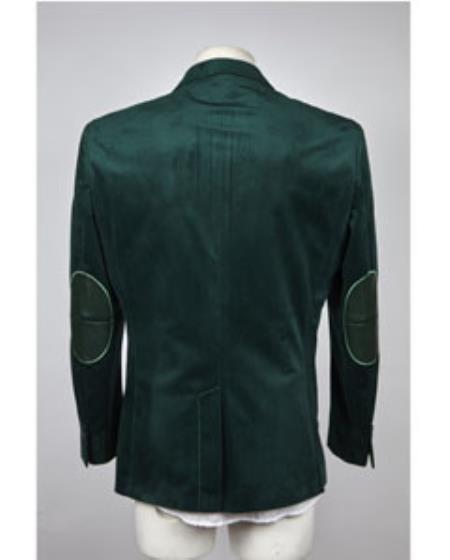 Green velvet suit Many Styles & Brands $99UPMens Green Blazer Velvet Blazer Mens 2 Button Velvet Hunter ~ Olive Green Sportcoat Jacket - 52 Long