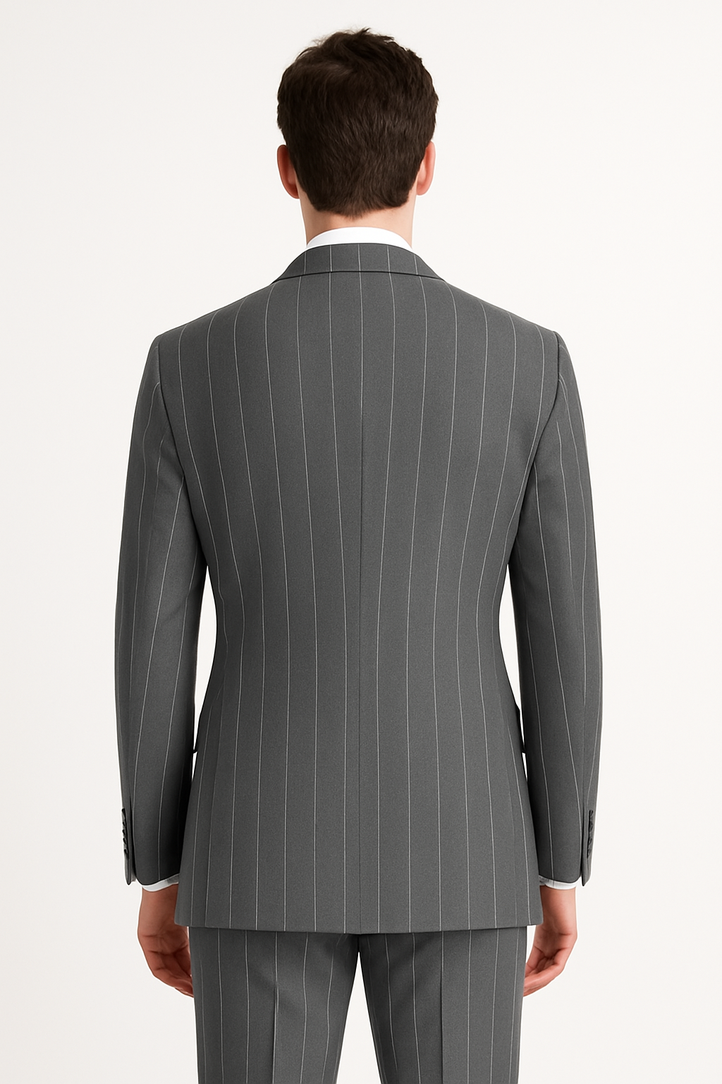 Purple Pinstripe Suit - Gangster Suit - 1920's Suit - Double Breasted Suit - New Arrival - 42 Long + 36 Waist(Adjust 2" Large and amp 4")