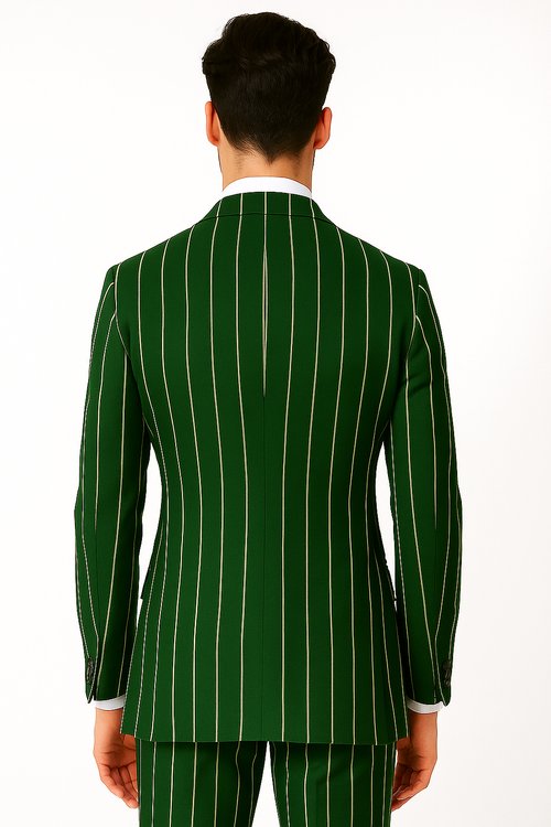Purple Pinstripe Suit - Gangster Suit - 1920's Suit - Double Breasted Suit - New Arrival