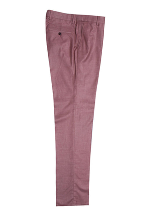 "Mens Stacy Adams Suit -Stacy Adams Suit Men's Sharkskin Suit - One Button Peak Lapel Vested in Salmon Pink"