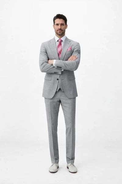 Rossiman Men's Dress Suit Γ’β¬β Timeless Classic Formal Suit for Men