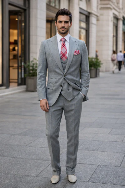 Rossiman Men's Dress Suit Γ’β¬β Timeless Classic Formal Suit for Men
