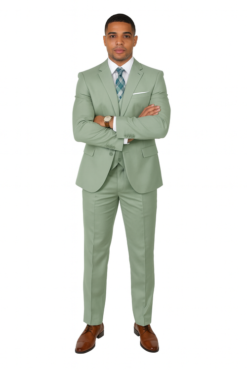 Sage Green Suits - Light Green Suit - Summer Color Suit-New Designer Collection