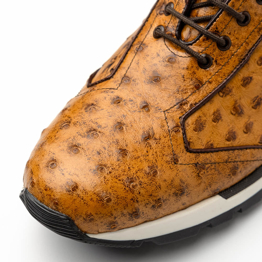 Marco Di Milano Scanno Paja Ostrich Quill Sneakers - 8