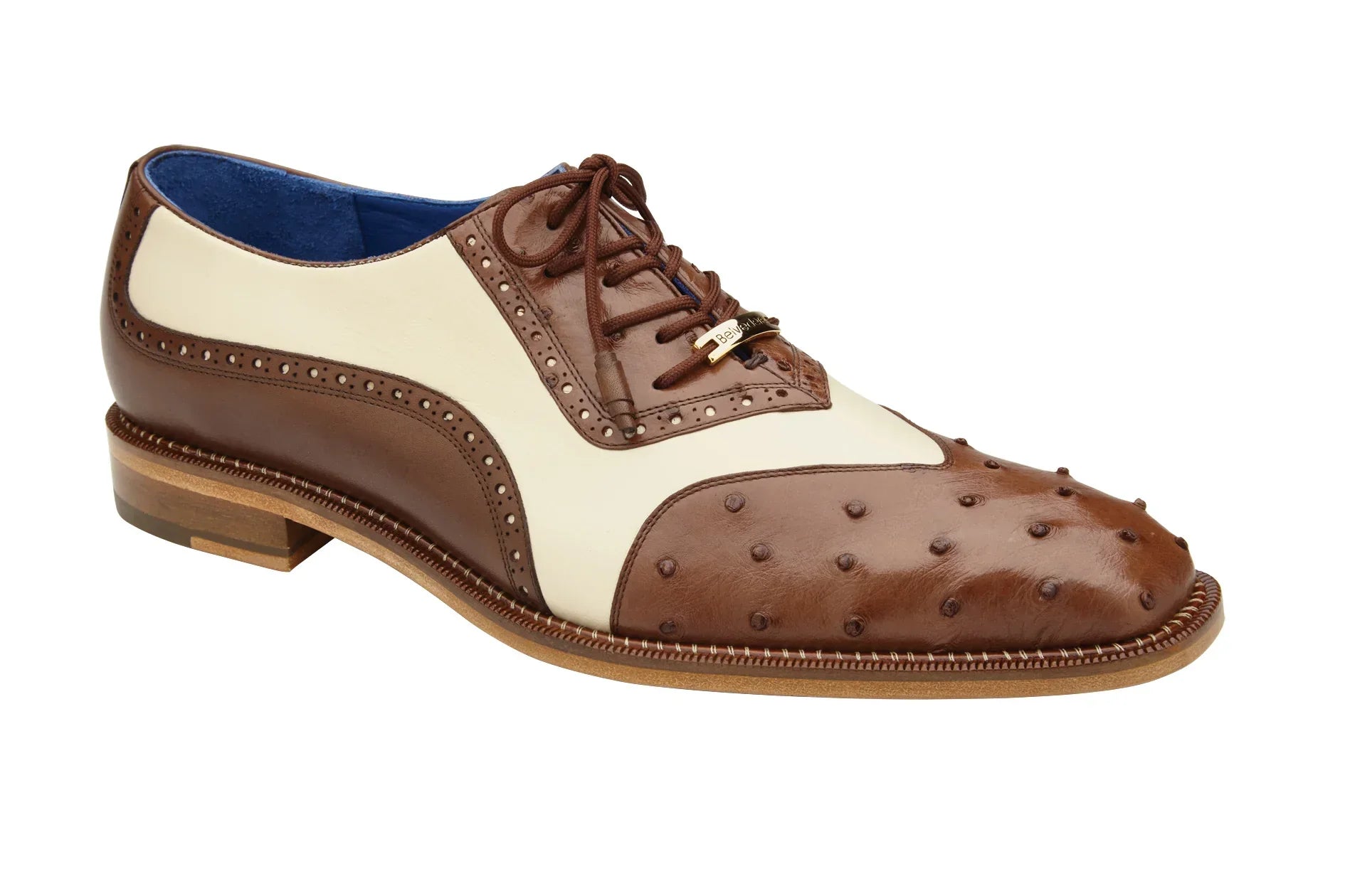 Belvedere Shoes Sesto - Brown/Cream - 9