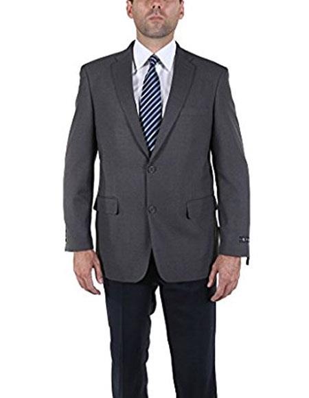 "Wholesale Mens Jackets - Wholesale Blazer - " Gray  Blazer