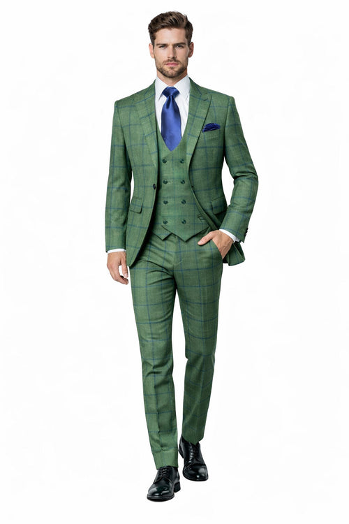 Rossi Man Max RM1841 β Men's Slim Fit 3-Piece Suit for Men