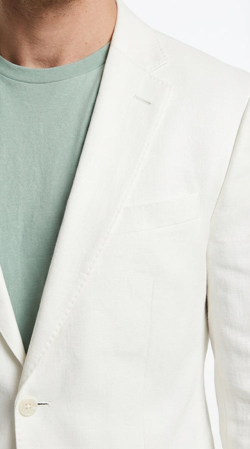 Miami Vice Sonny Crockett Mens White Blazer – Classic Fit Formal Casual Dress Jacket for Business and Wedding Iconic Characters Pop Culture