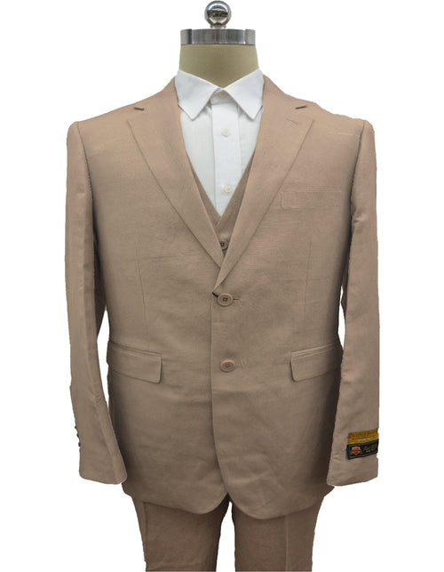 10-B-Linen-2BV Tan - AlbertoNardoniStore