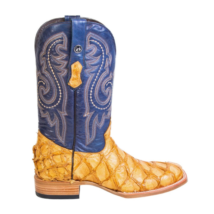 Men's Genuine Monster Fish Square Toe Boots Buttercup - 6