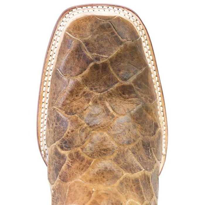 Men's Print Monster Fish Square Toe Boots Honey - 6