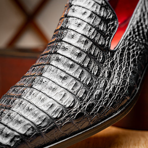 Marco_Di_Milano Trento Black Leather Dress Shoe
