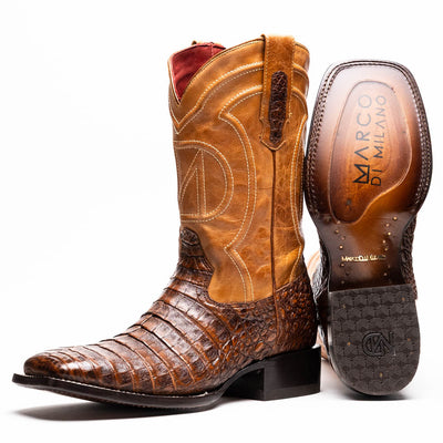 Marco Di Milano Tucson: Aged Maple Leather Shoes