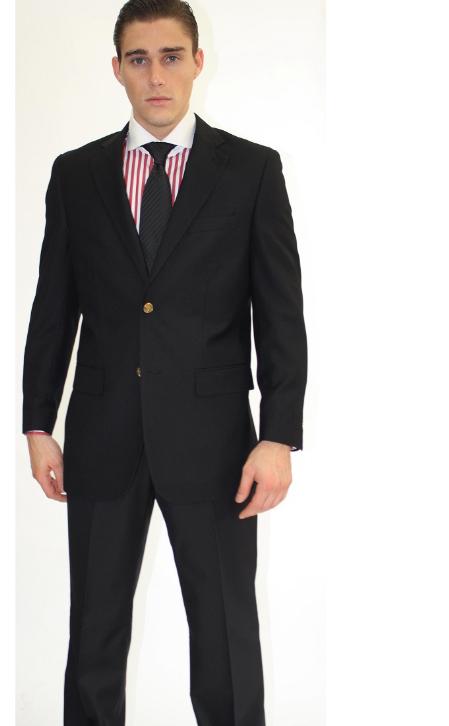 "Wholesale Mens Jackets - Wholesale Blazer - "Black Blazer - 52 Long