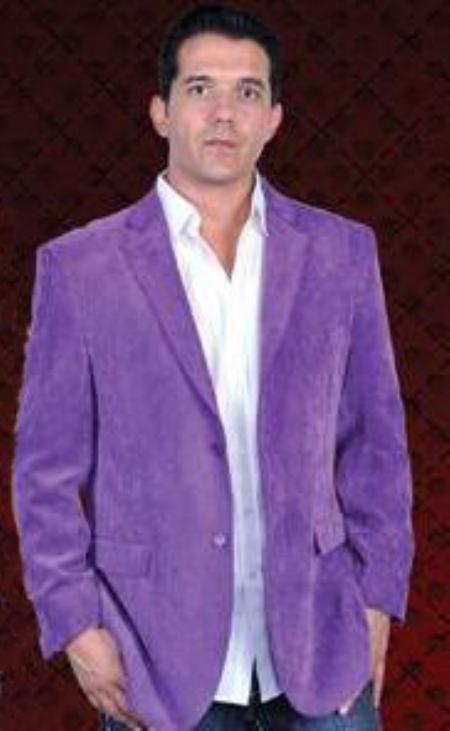 "Wholesale Mens Jackets - Wholesale Blazer - " Purple Blazer