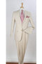 Mens Big and Tall Linen Suits - Natural  Linen  Summer Fabric Suit
