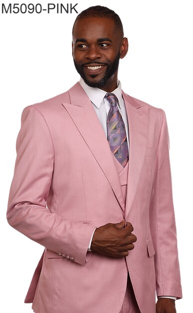 Black Pinstripe Suit - Gangster Suit - 1920's Suit - Double Breasted Suit