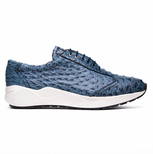 Marco Di Milano Varenna Loafer: Blue Jeans Italian Leather