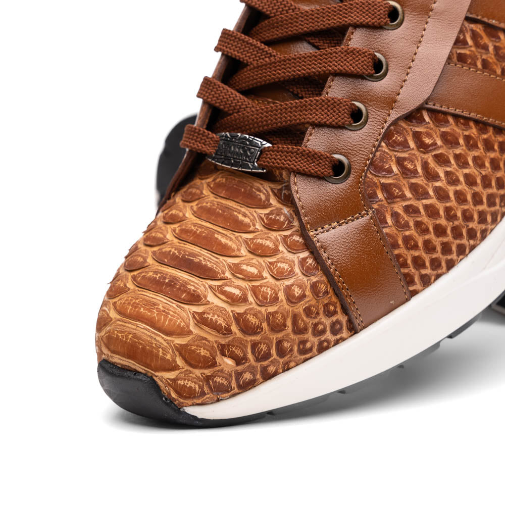 Marco Di Milano Verona Honey Python & Calfskin Sneakers - 8