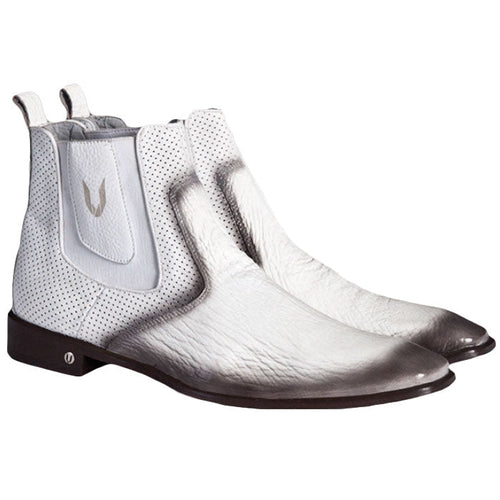 Vestigium Shark Chelsea Boots Faded White - Faded White