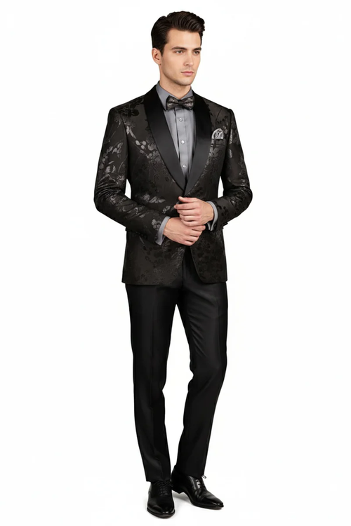 Fusion Black Tuxedo Jacket