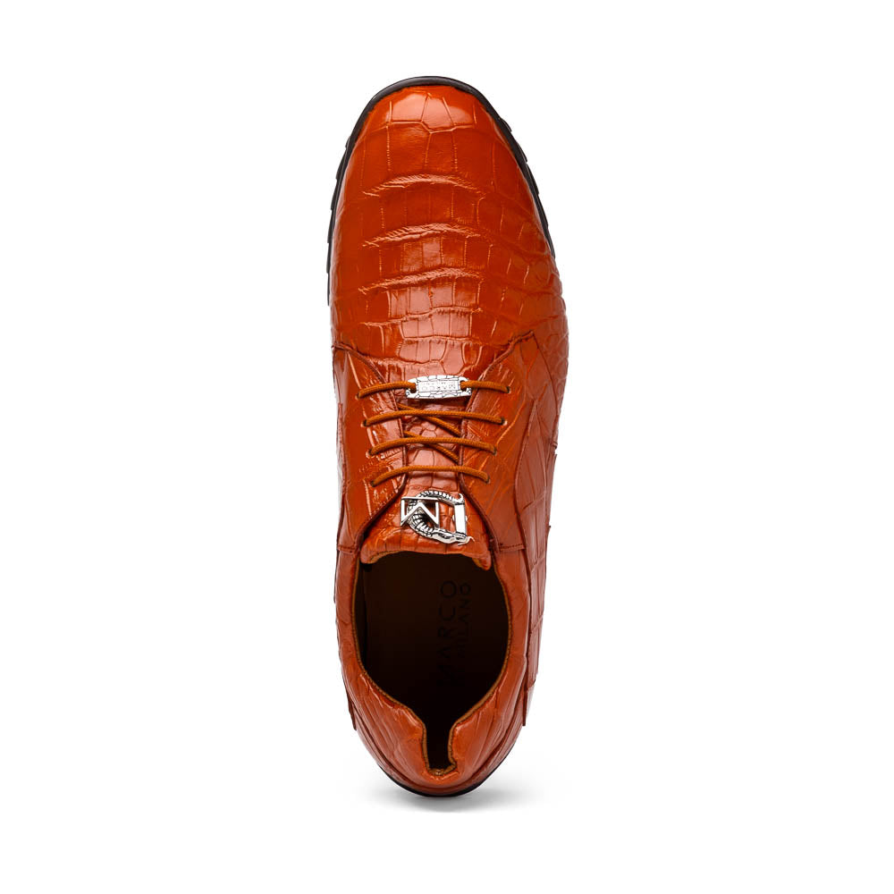 Marco Di Milano Vulcan Honey Alligator Sneakers - 8