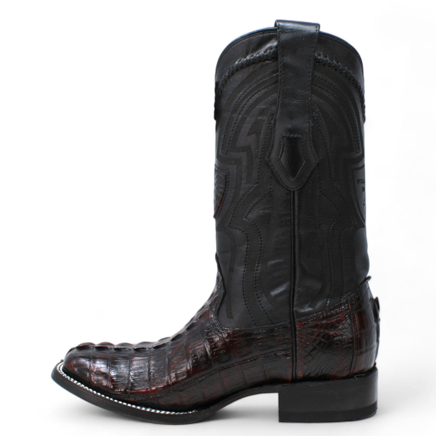 Men's Wild West Caiman Tail Ranch Toe Boots 2824L01 - 6