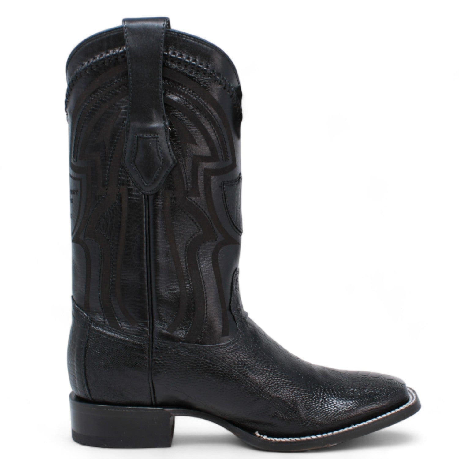 Men's Wild West Ostrich Leg Ranch Toe Boots 2824L05 - 6
