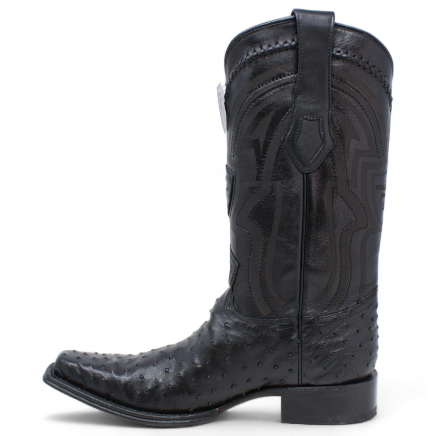 Men's Wild West Full Quill Ostrich European Toe Boots 277L03 - 6