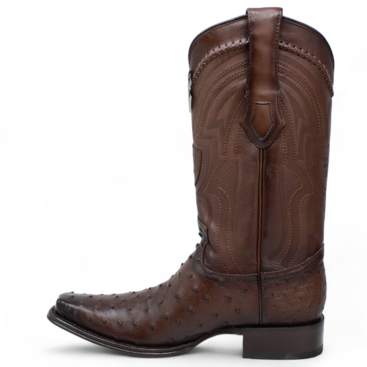Men's Wild West Full Quill Ostrich European Toe Boots 277L03 - 6