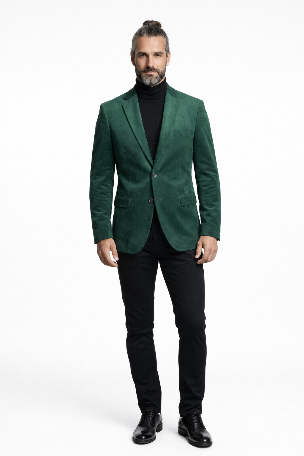34 Zacchi Mens Hunter Green Micro Suede Sport Coat 34 Zacchi Mens Hunter Green Micro Suede Sport Coat