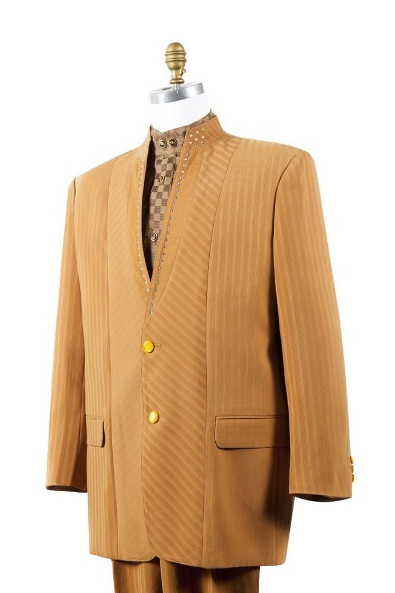 Jacket Canto Men's 2pc Microfiber Nehru Jacket Suit Unique Fashion - 38 Short Jacket+32 Waist Adjustable 28to34)(Height: 5 4 to5 7 )(Neck 15-16.5)S-M)