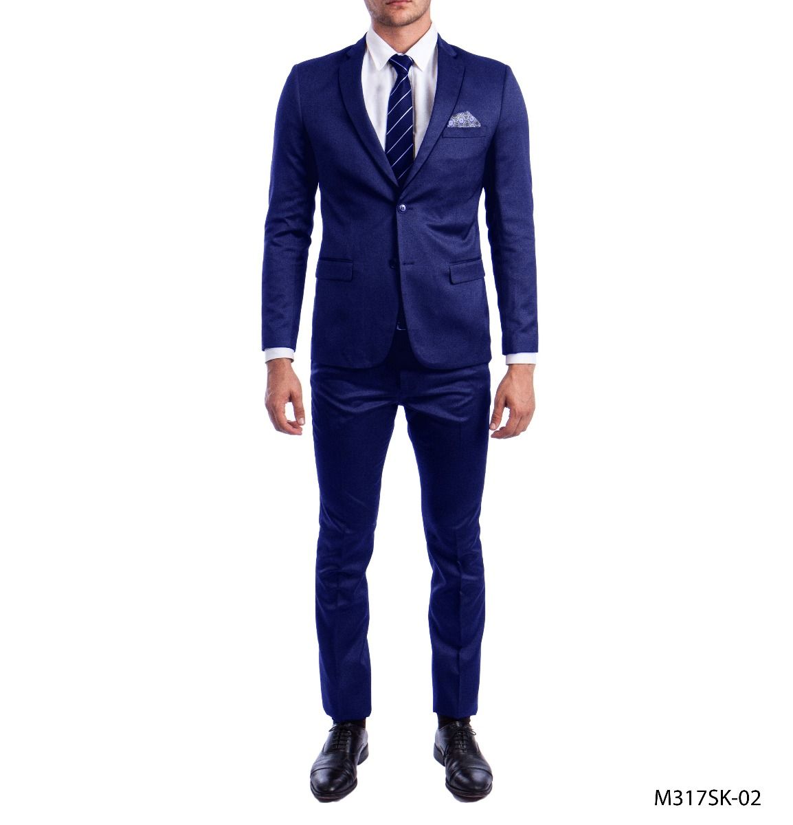 Sean Alexander Men's 2-Piece Skinny Fit Executive Suit - 34 Short or Extra Small