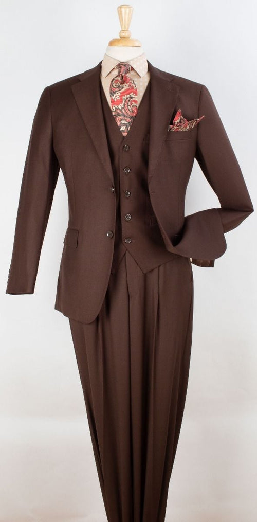 Formal Outfit Royal Diamond Men's 3 Pc Executive Suit Classic Business Formal