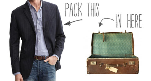 How to Pack a Men's Suit for Travel?