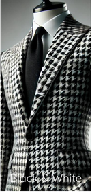 Black And White Plaid Blazer